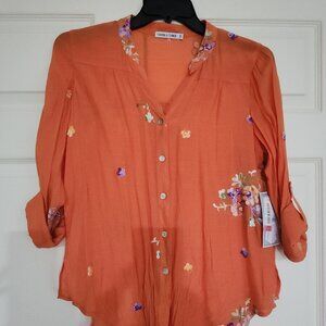 Brand new floral top